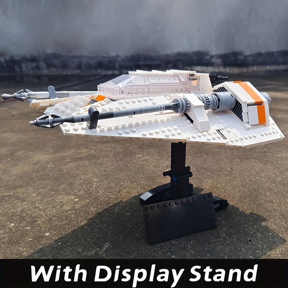 (Ship from EU) Star Wars Serial Rebel Snowspeeder MOC 21802 1006Pcs Building Blocks Bricks compatible With LEGO Minifigures