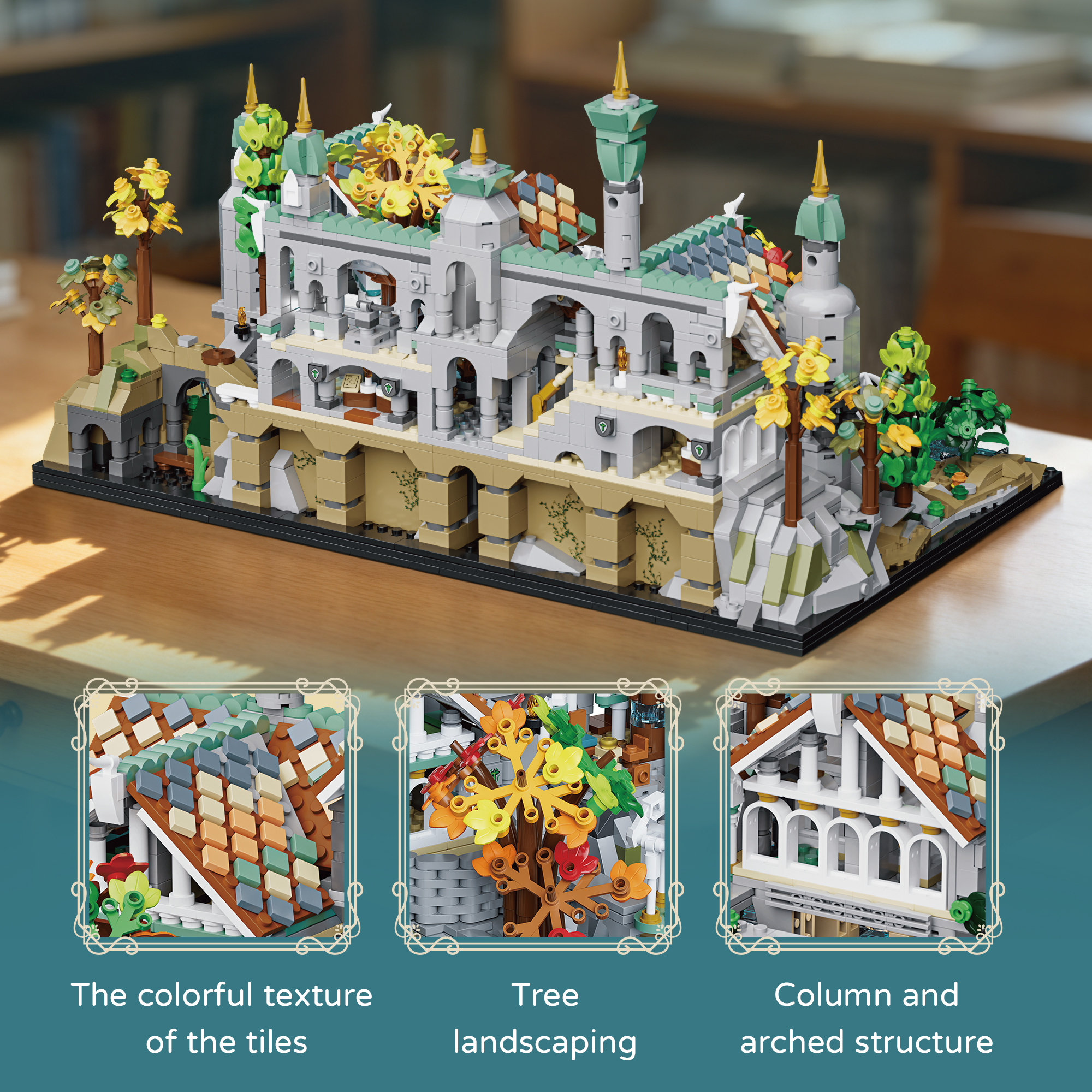 Xbert 66147 The Last Sweet Home House Street View Buildling Blocks Bricks Toys 3337Pcs