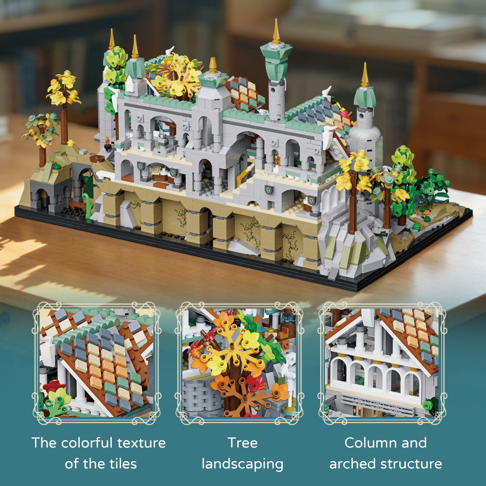 Xbert 66147 The Last Sweet Home House Street View Buildling Blocks Bricks Toys 3337Pcs