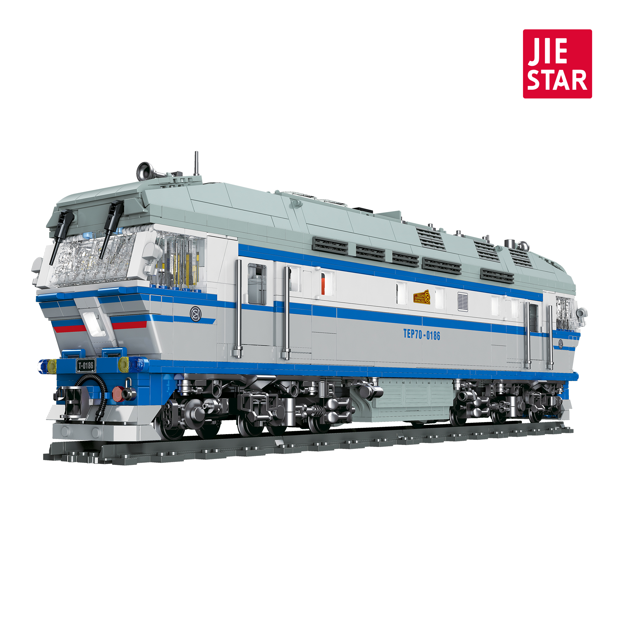 Jiestar JJ9259 Steam Train TEP70 Ideas Buildling Blocks Bricks Toys 2252Pcs