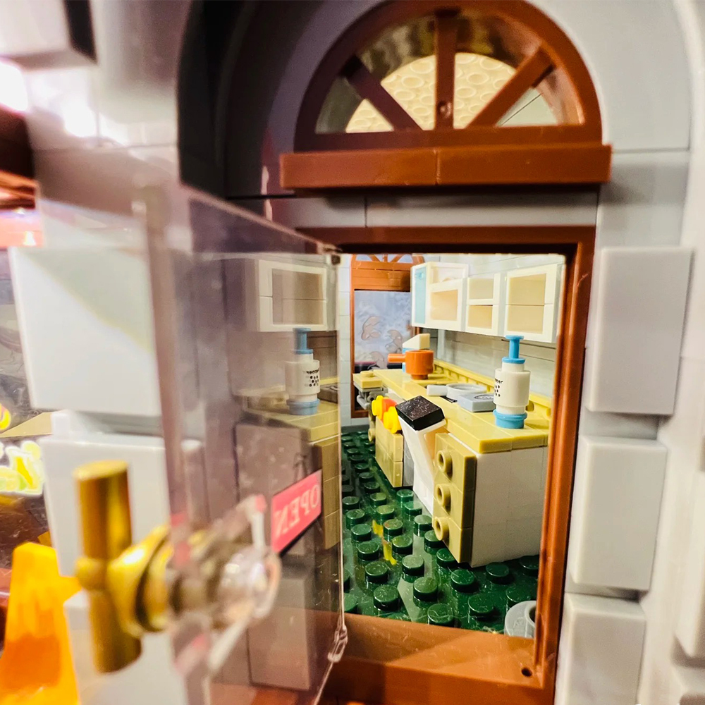 Jiestar 89109 Sakura Restaurant House Street View Buildling Blocks Bricks Toys 3725Pcs
