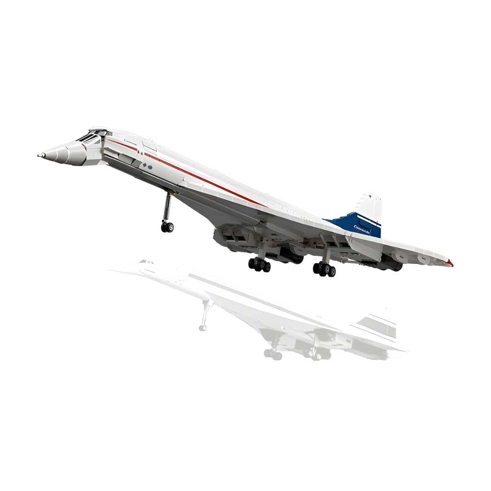 Concorde Ideas Flight Model Buildling Blocks Bricks Toys 2083PCS