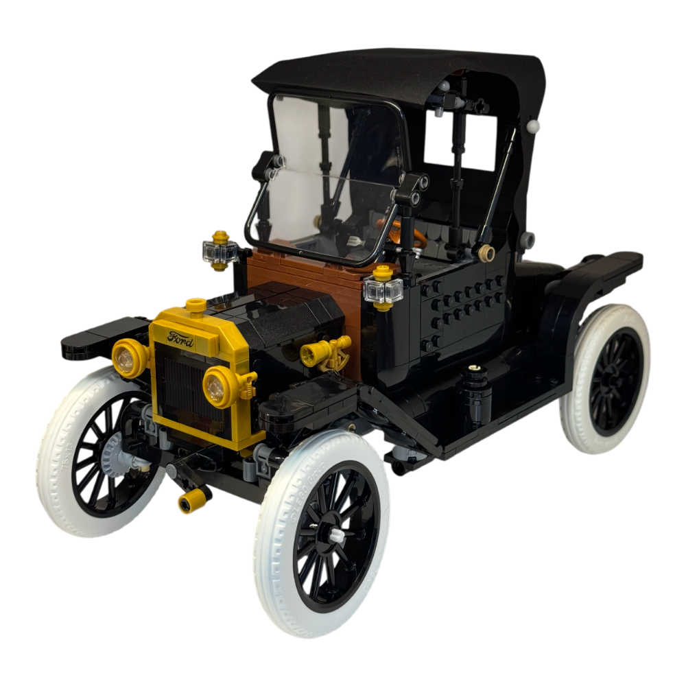 Ideas Ford Model T House Street View Buildling Blocks Bricks Toys 1060PCS
