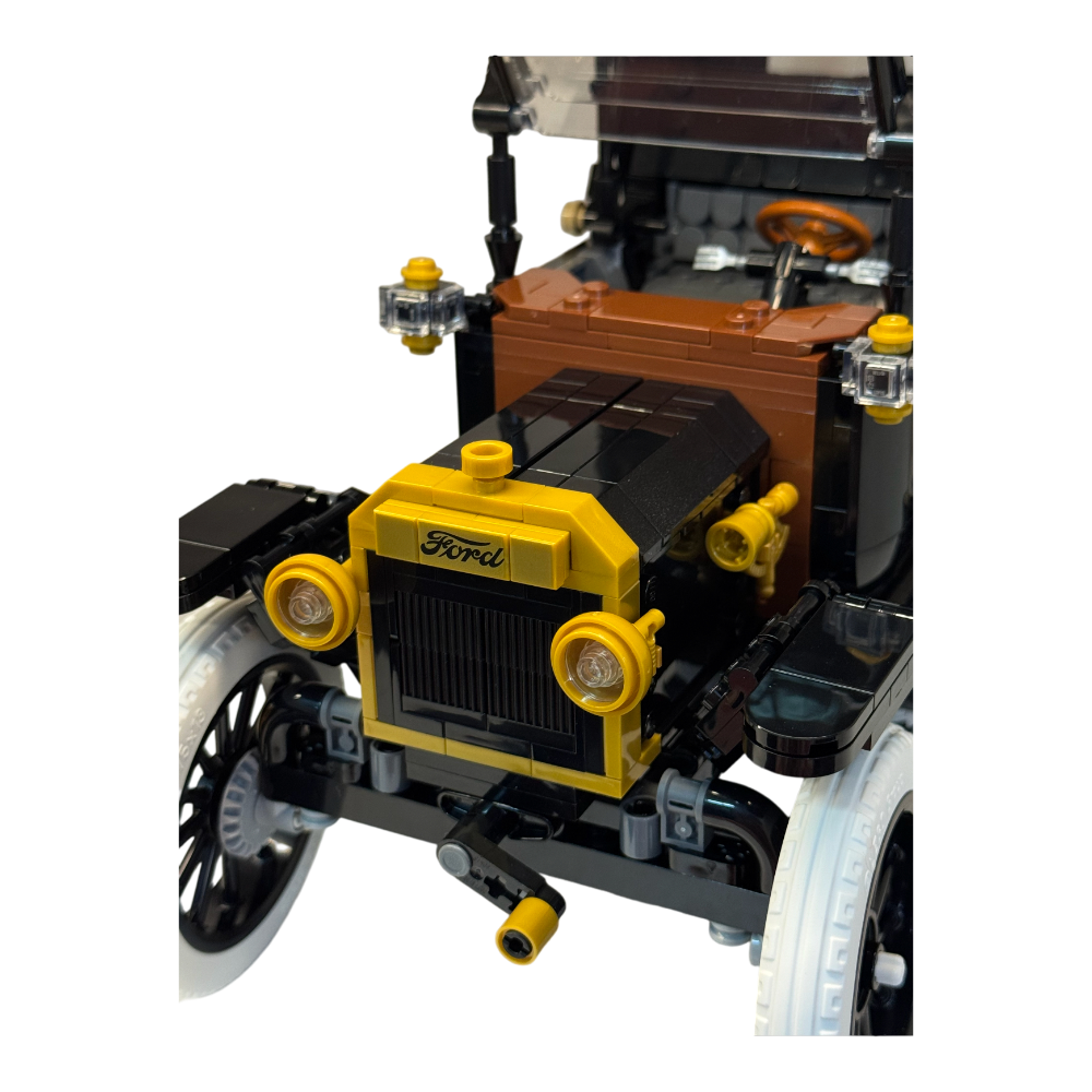 Ideas Ford Model T House Street View Buildling Blocks Bricks Toys 1060PCS