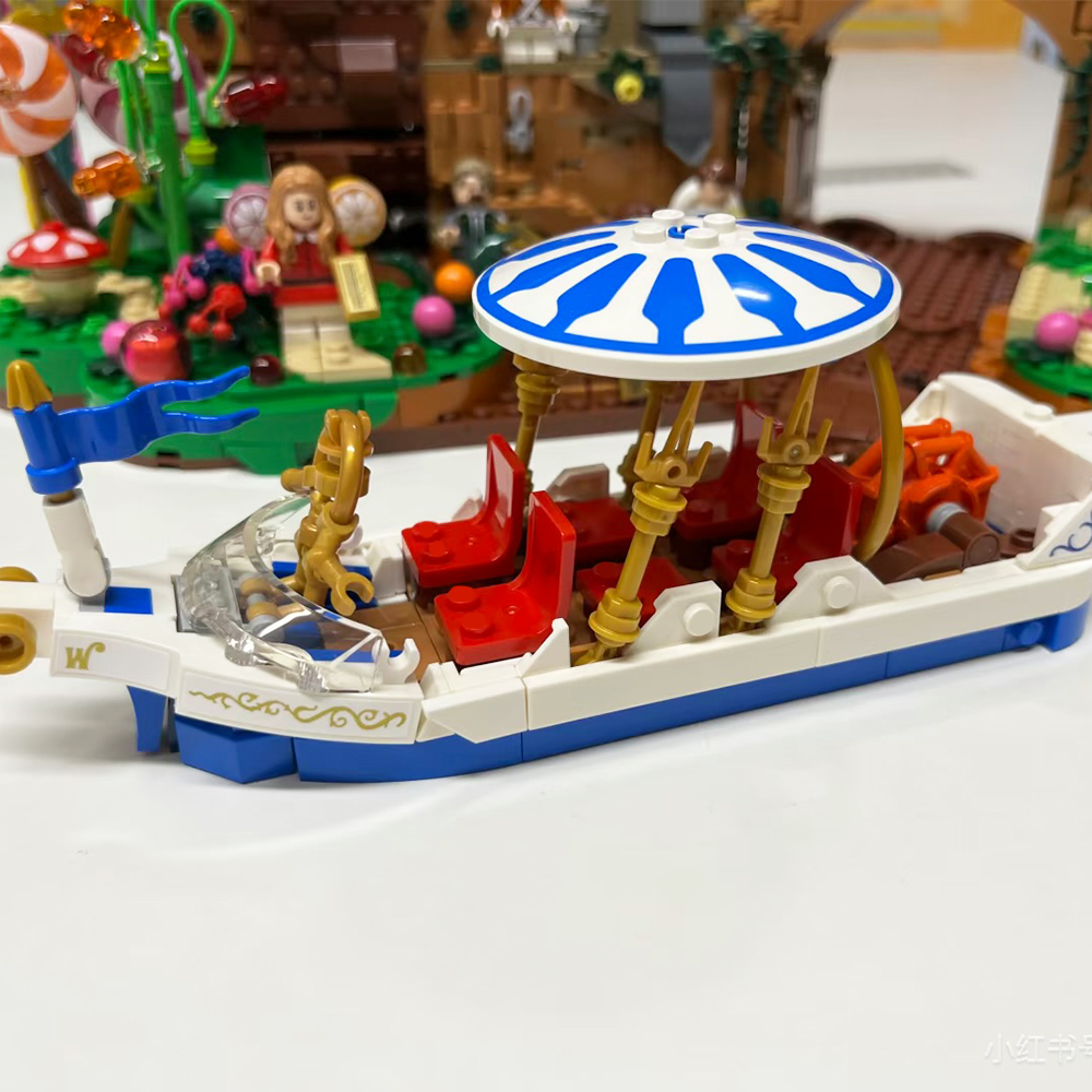 Ship from USA Ideas Chocolate Factory Model Buildling Blocks Bricks Toys 2026Pcs competitable 21360