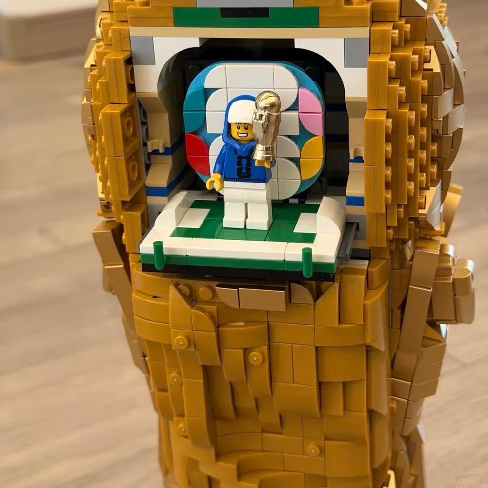 2026 World Cup Trophy Model Buildling Blocks Bricks Toys 2842Pcs competitable 43020