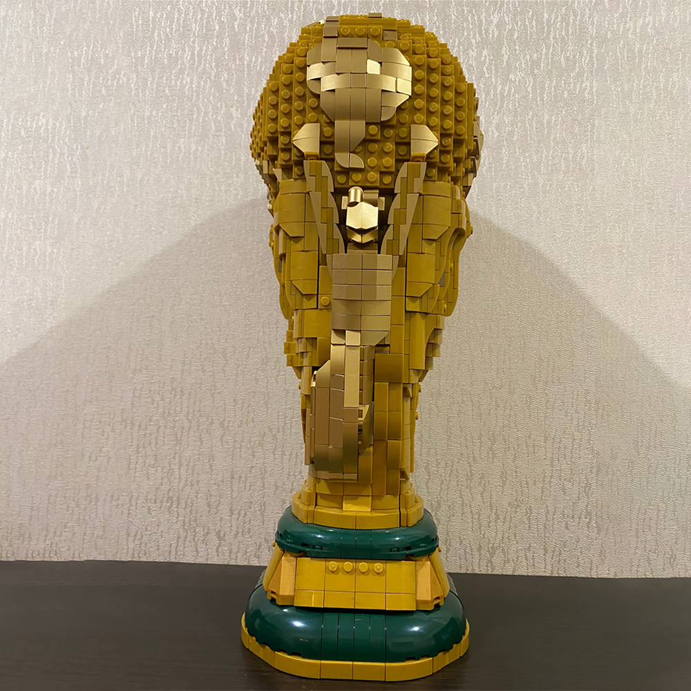 2026 World Cup Trophy Model Buildling Blocks Bricks Toys 2842Pcs competitable 43020