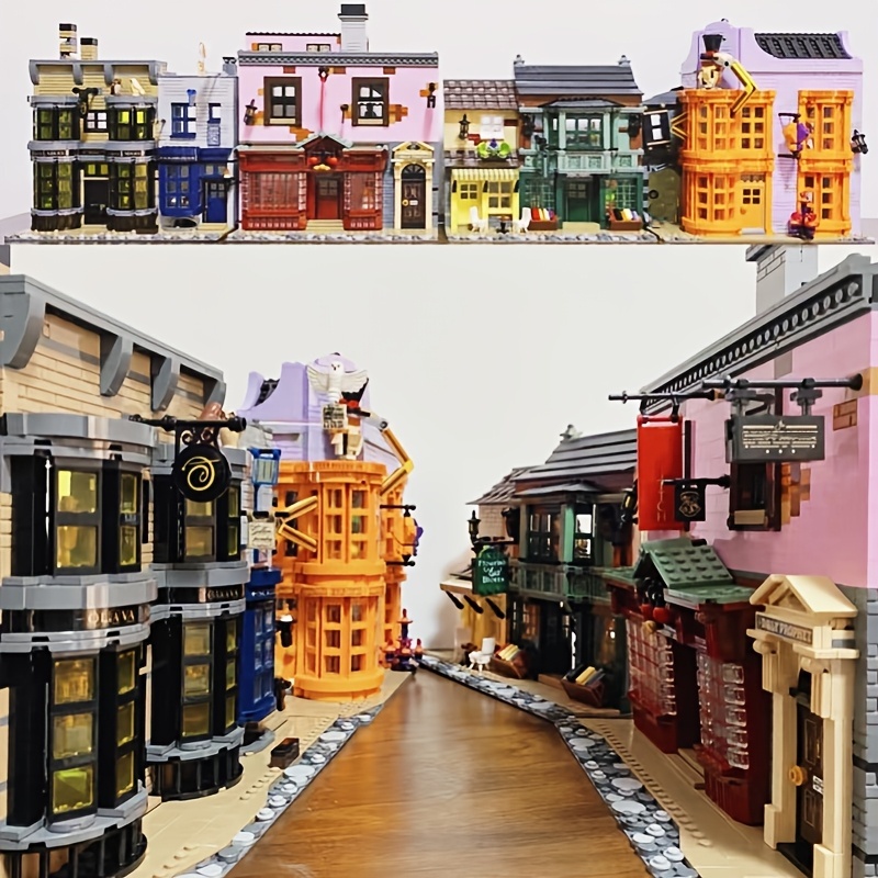 Diagon Alley Ideas Model Buildling Blocks Bricks Toys competitable 75978