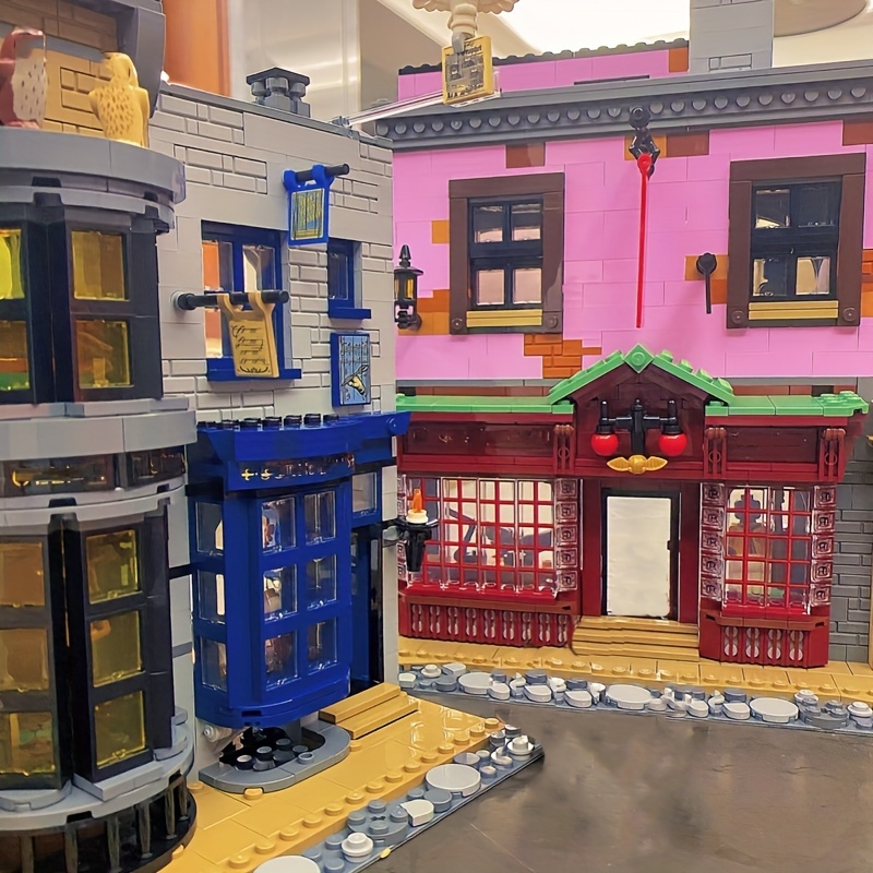 Diagon Alley Ideas Model Buildling Blocks Bricks Toys competitable 75978