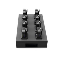 automatically upload data from body-worn camera with docking station NOVESTOM DEMS