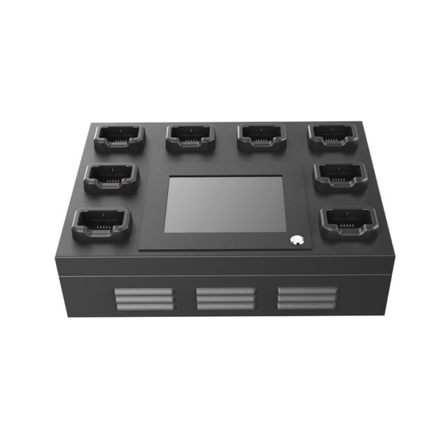 8ports Desktop Docking Station for police body-worn video recording camera to upload data and management data NVS10-E NOVESTOM