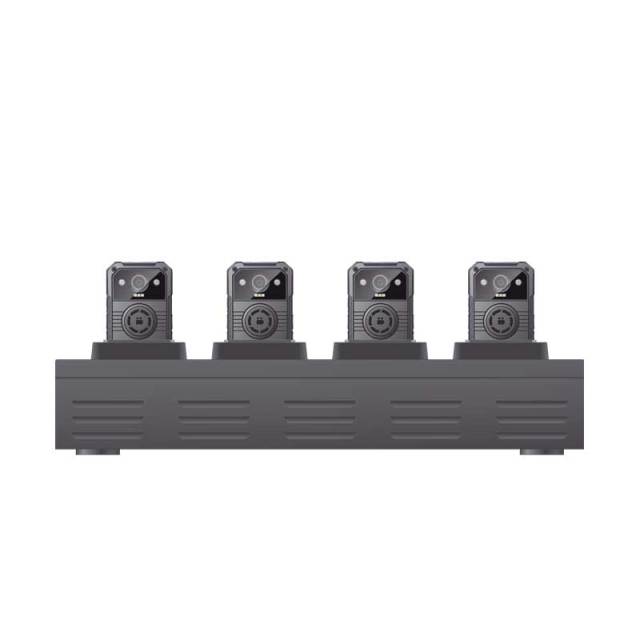 8ports docking station for body-worn police cameras 3.0 quick uploading data and charging all cameras