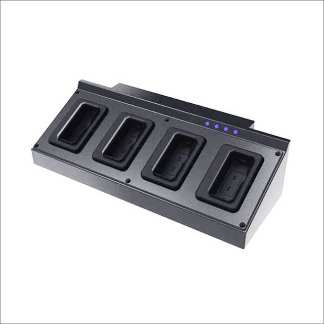 Best price Body-Worn Camera 4ports docking station for police to upload data NVS10-4 model from NOVESTOM