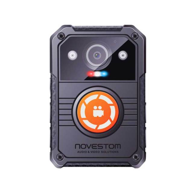 To buy an excellent 4G live streaming body camera, choose the NOVESTOM NVS4-T model, which integrates a big yellow button one-touch recording, SOS, PTT, Bluetooth and GPS.