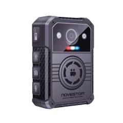 NOVESTOM™ NVS4-T 4G live streaming body worn camera comes with One-click quick recording,  best price and high quality for selling to police law enforcement.