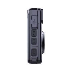 The NVS4-A model is a 4G body worn camera, it comes with 3050mAh replaceable battery, supports 11 hours of continuous video recording, IP67