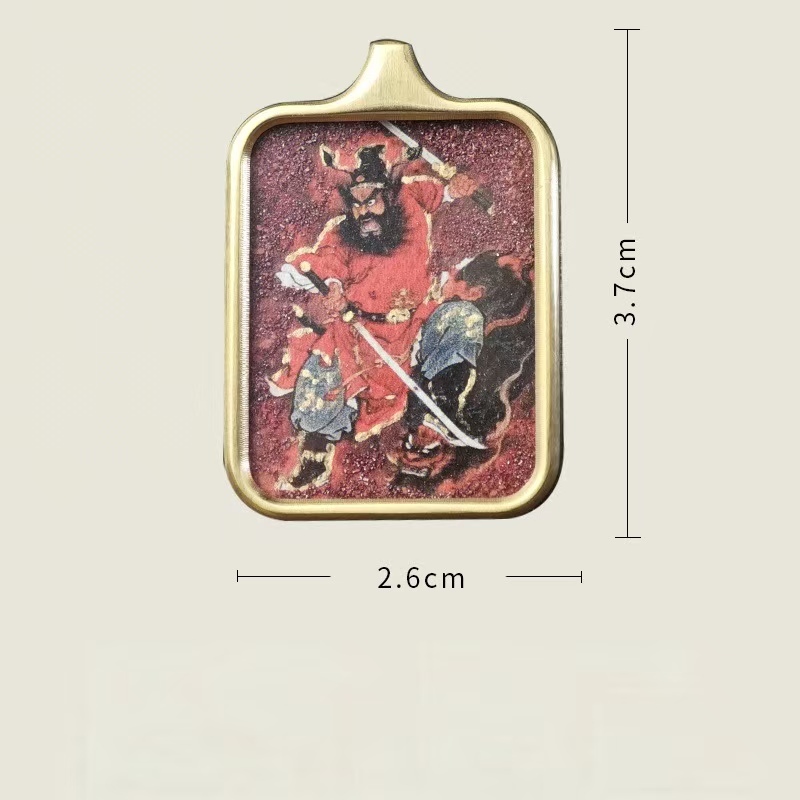 Daoist Cinnabar Gold-traced Thangka