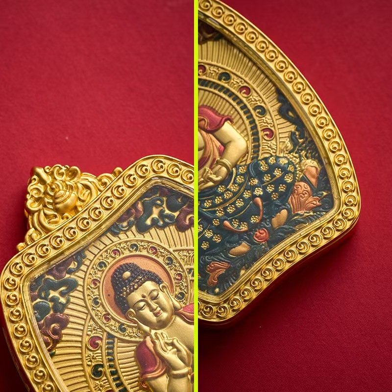 Double-Sided Relief Thangka