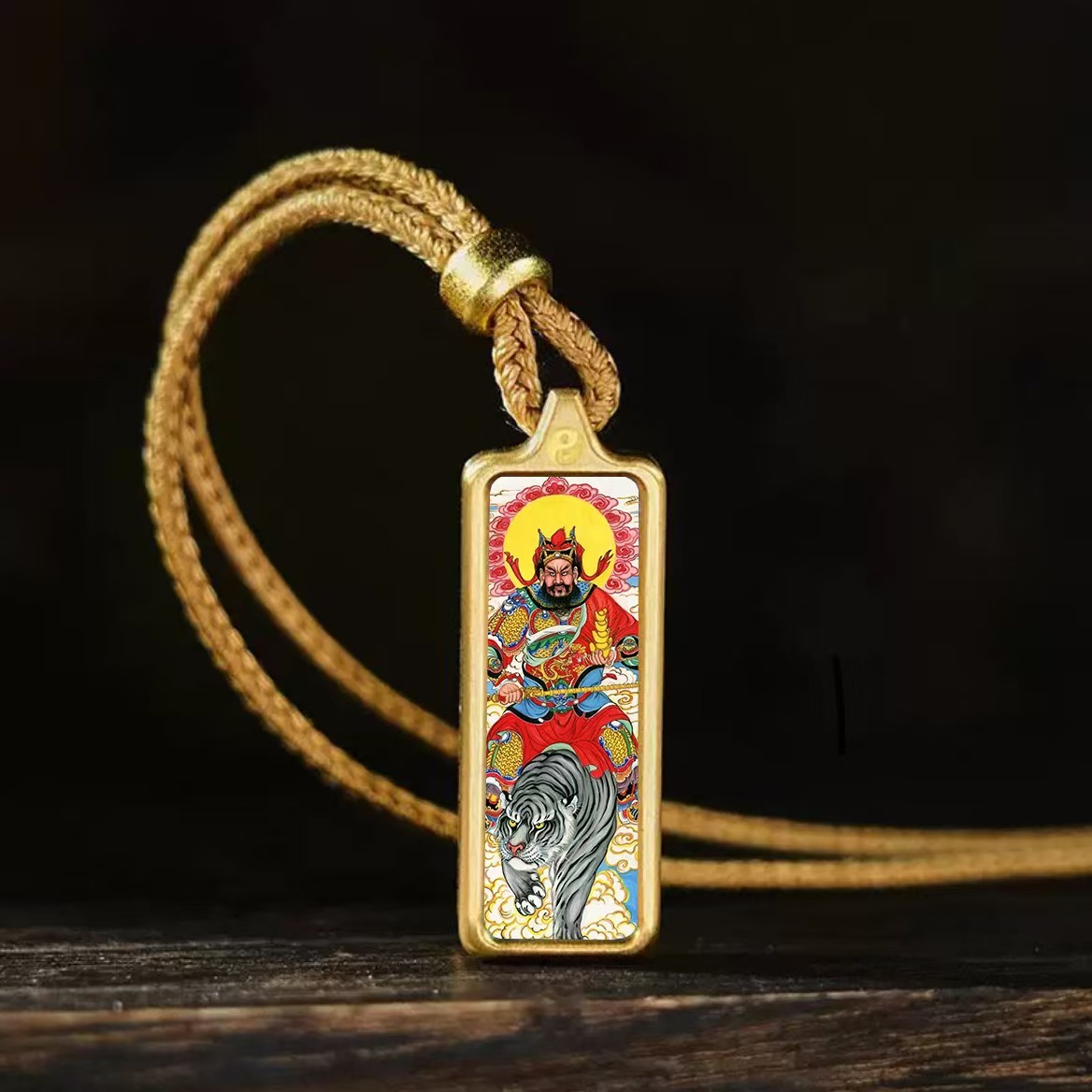 Daoist Rectangular Thangka