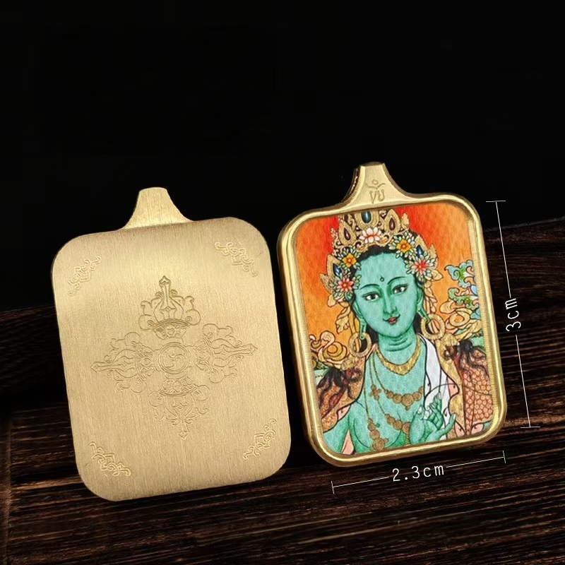 Green Tara Thangka