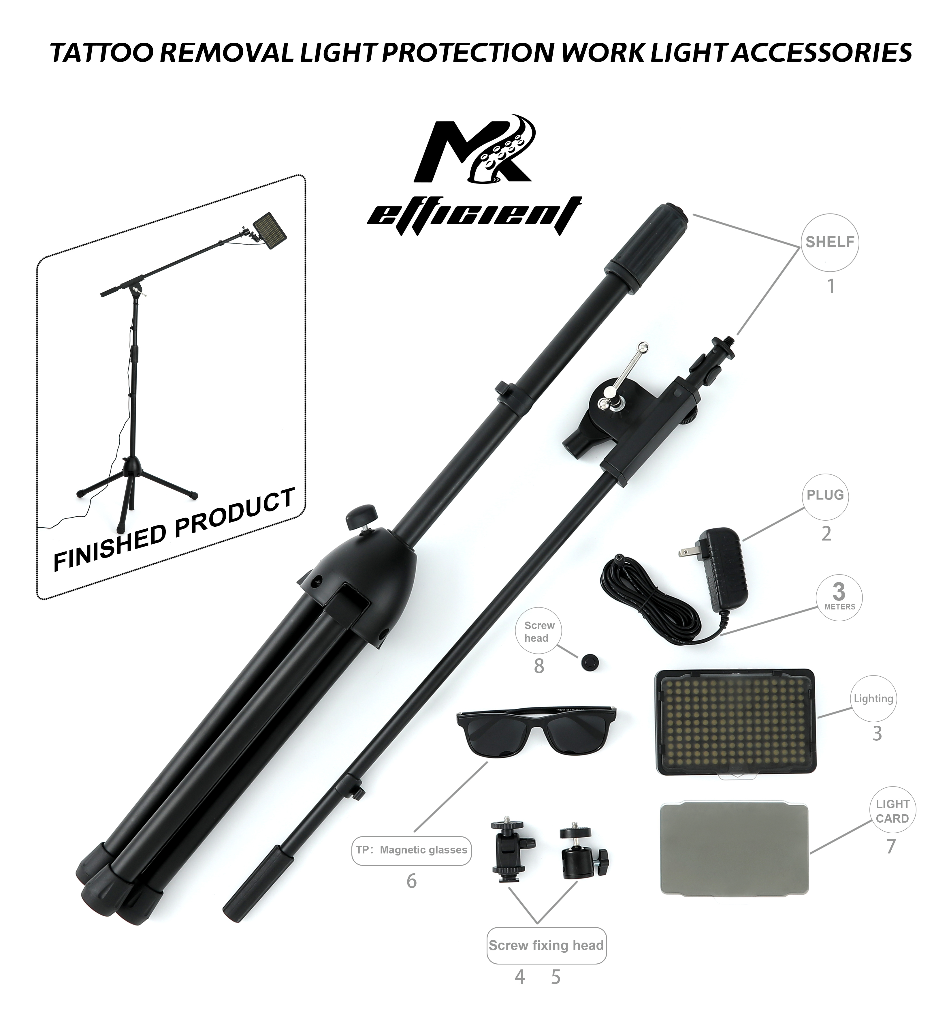MK Reflective Glasses Light Set Main Promotion