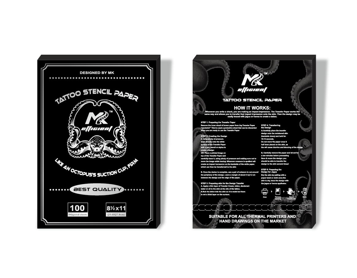 MK tattoo transfer paper main promotion