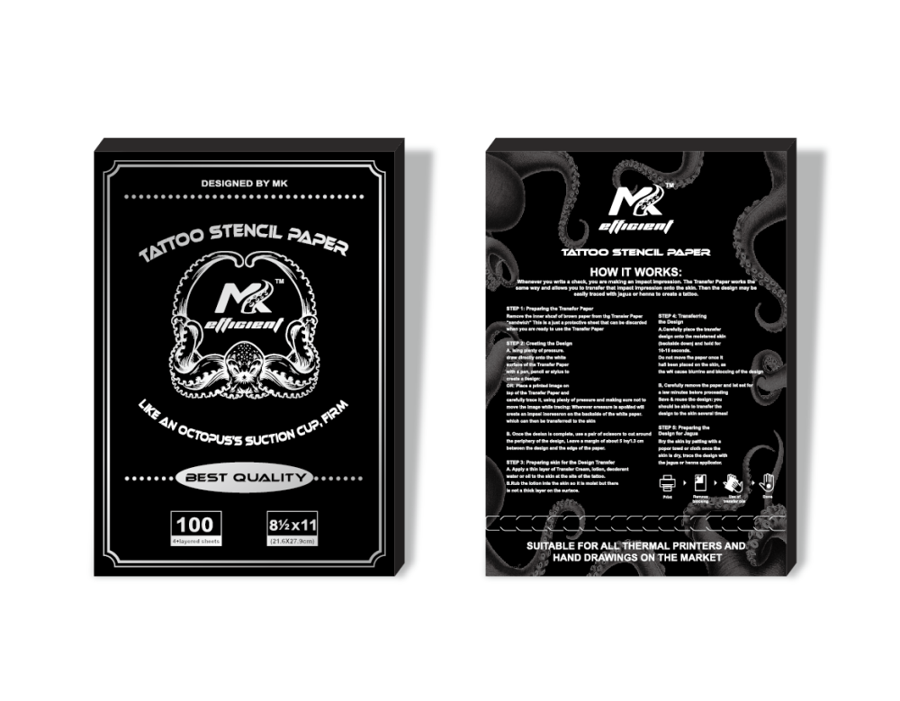 MK tattoo transfer paper main promotion