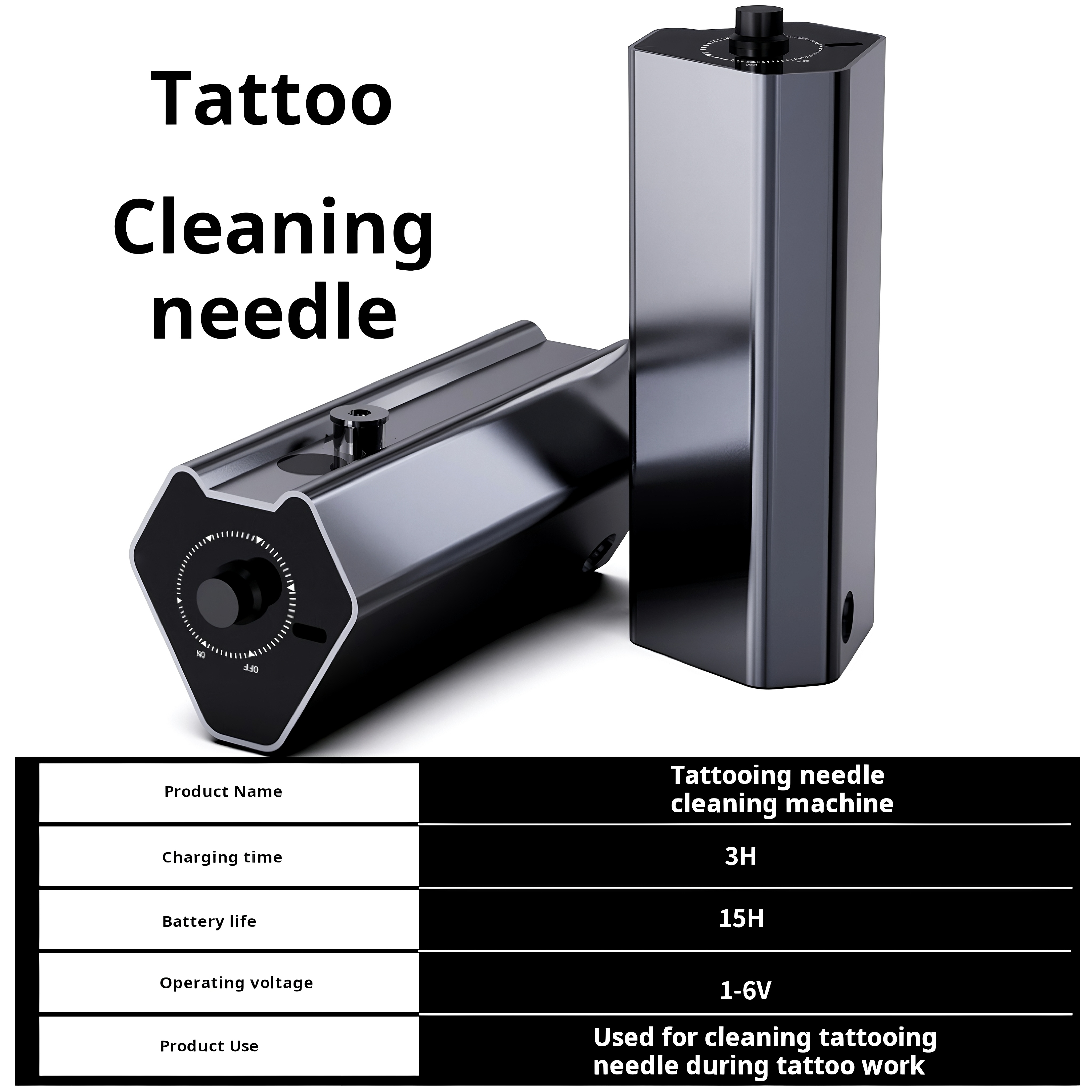 MK Tattoo needle cleaner