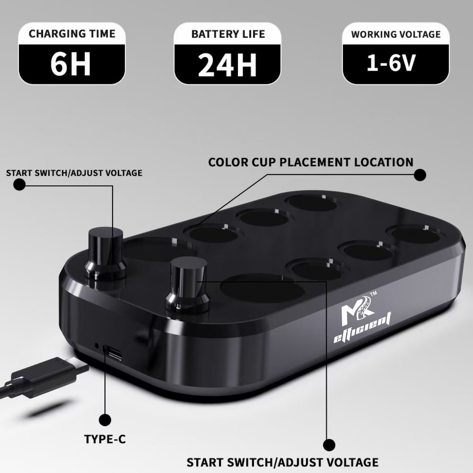 MK  COLOR CUP MIXER INK CUP MAGNETIC STIRRER