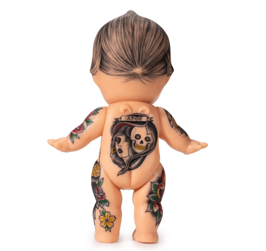 Tattoo silicone practice cute doll display