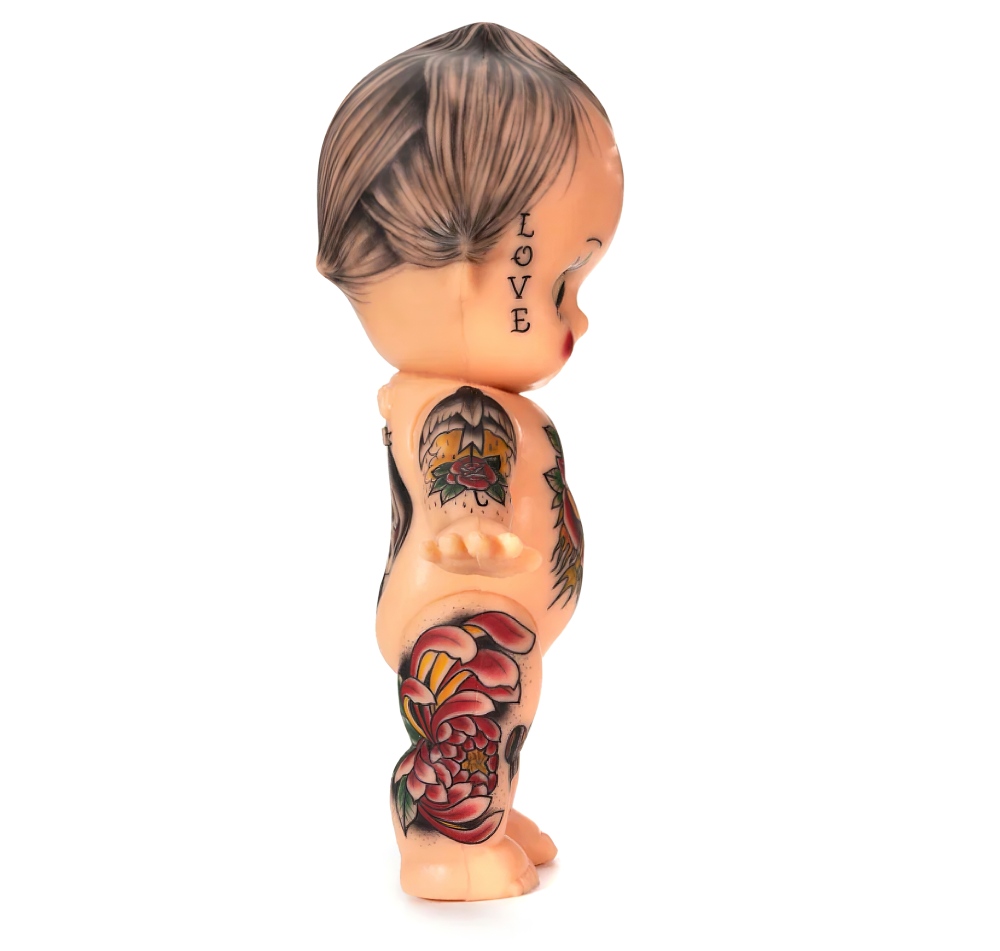 Tattoo silicone practice cute doll display