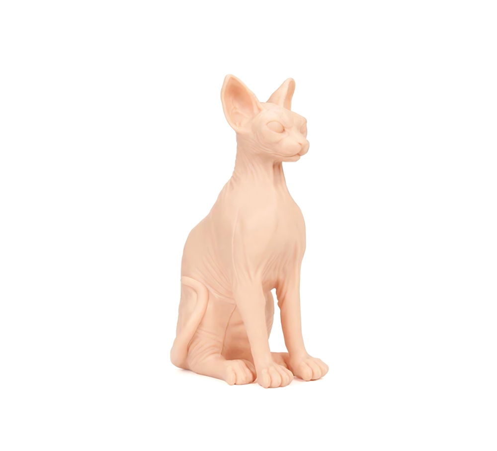 One Pound of Meat Tattoo Pure Silicone Sphynx Cat