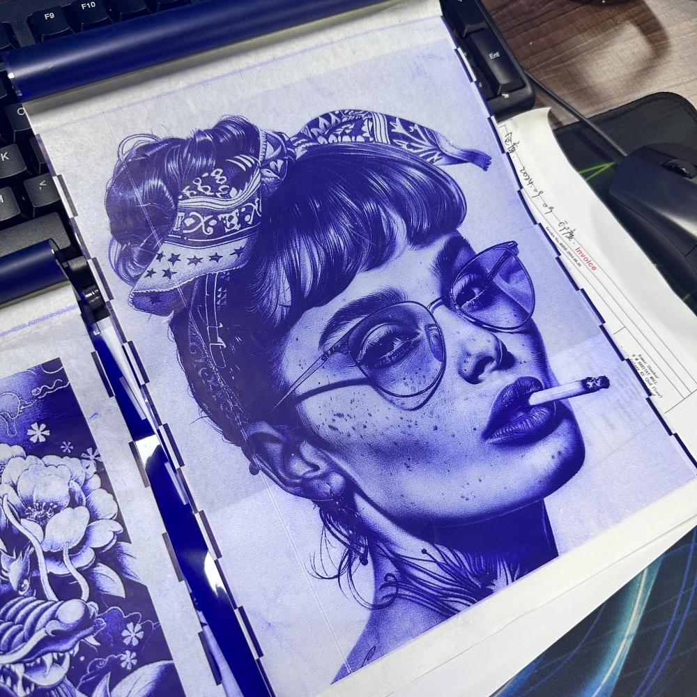 Thermal transfer paper for portrait HD