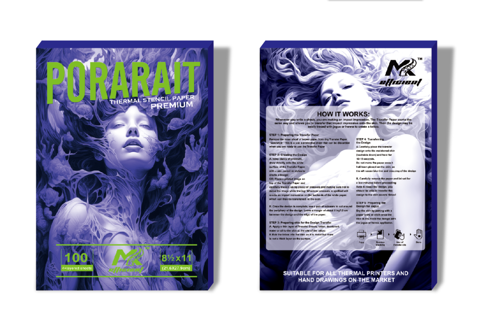 Thermal transfer paper for portrait HD