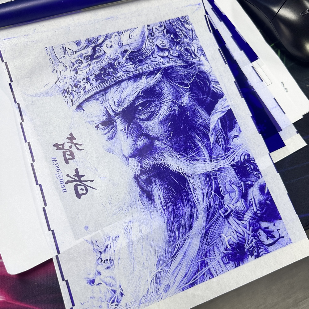 Thermal transfer paper for portrait HD