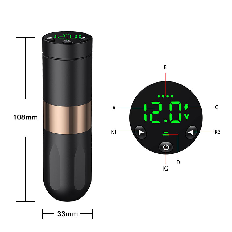 FY035 Wireless Tattoo Pen