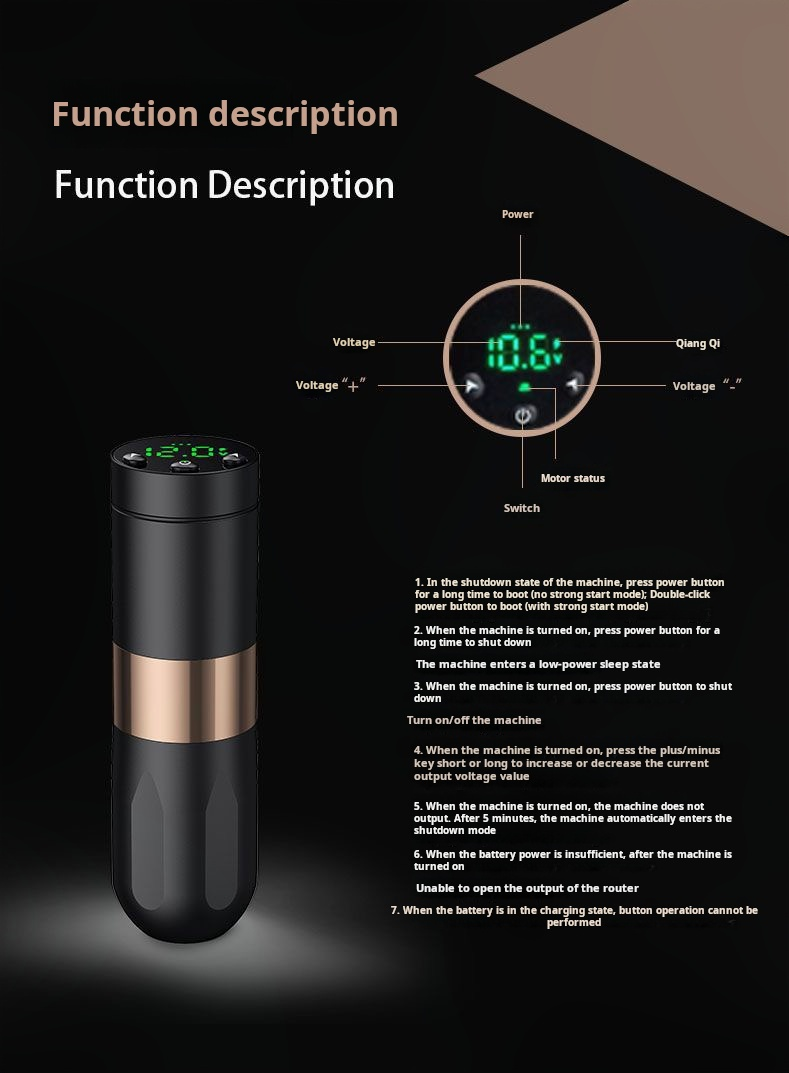FY035 Wireless Tattoo Pen
