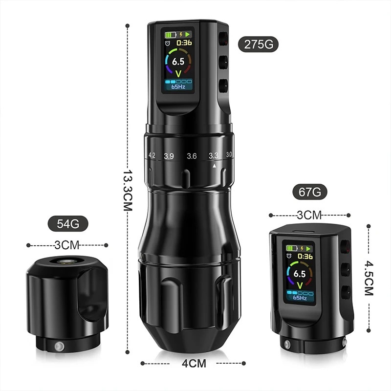 IKONE Wireless Tattoo Dual Battery Pen 2.5-4.5 stroke