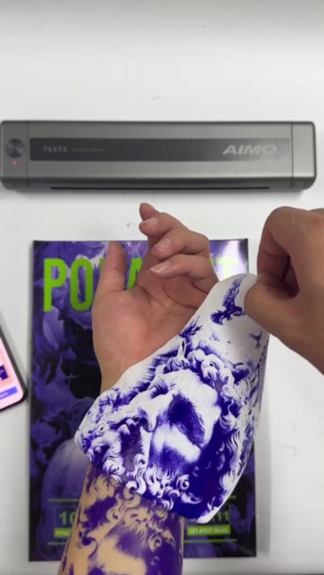 Thermal transfer paper for portrait HD