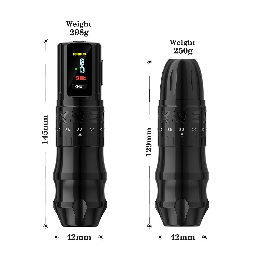 XNET adjustable stroke tattoo pen