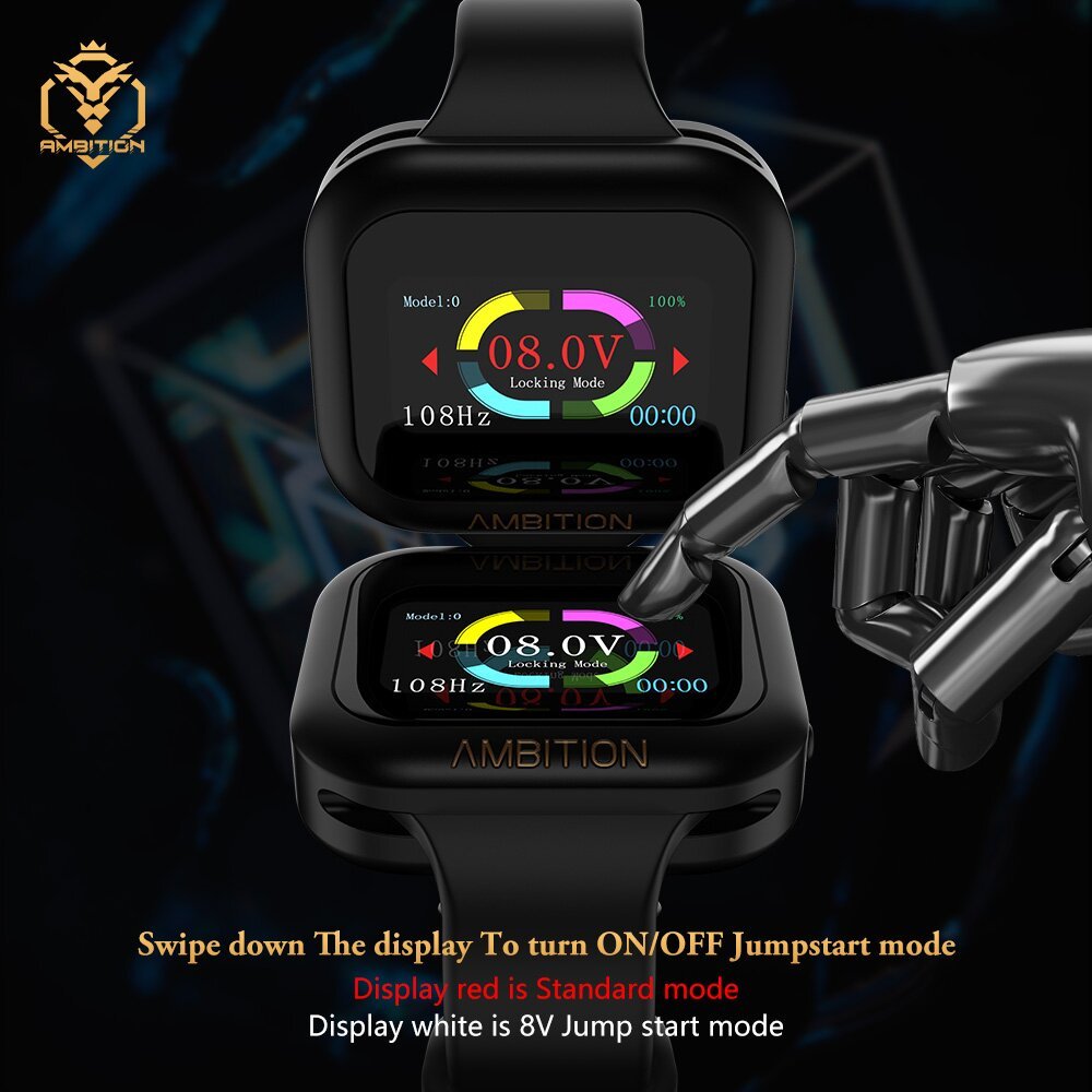 Professional Touch Screen Wristband Tattoo Power Supply