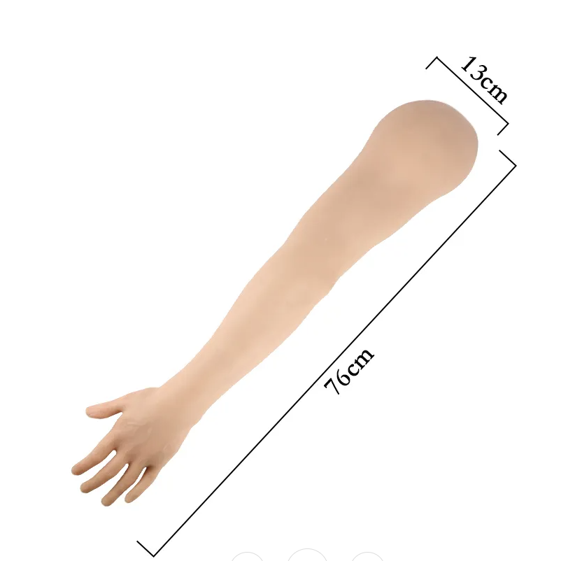 New 3D tattoo imitation silicone movable joint arm