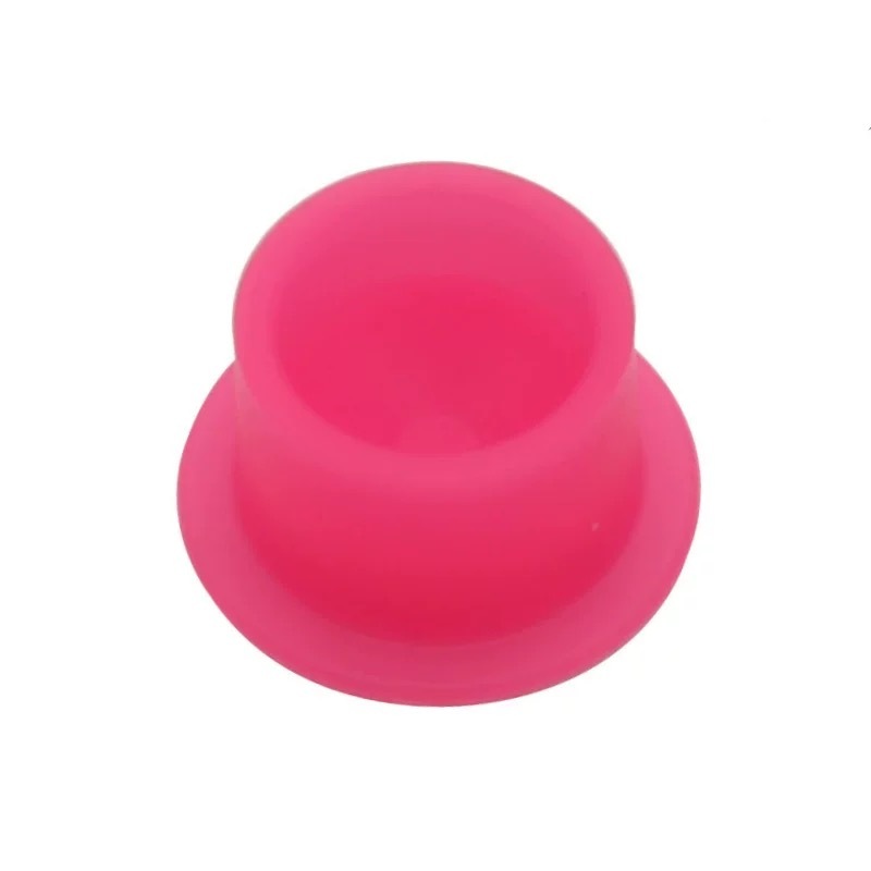 New style heart /round  shape silicone ink cup 1000pcs/bag