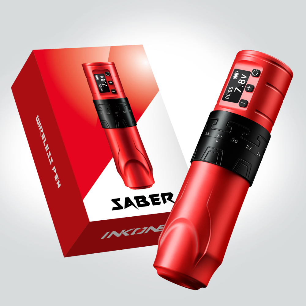 SABER Adjustable stroke tattoo pen