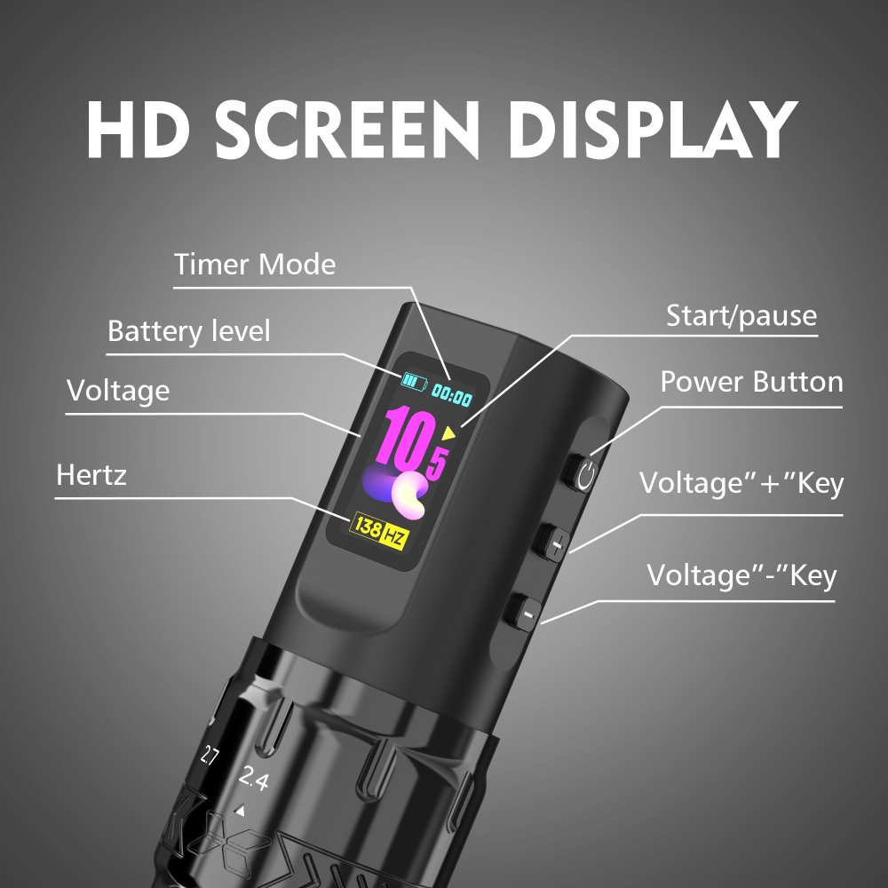TOTOP  ROTARY WIRELESS TATTOO PEN