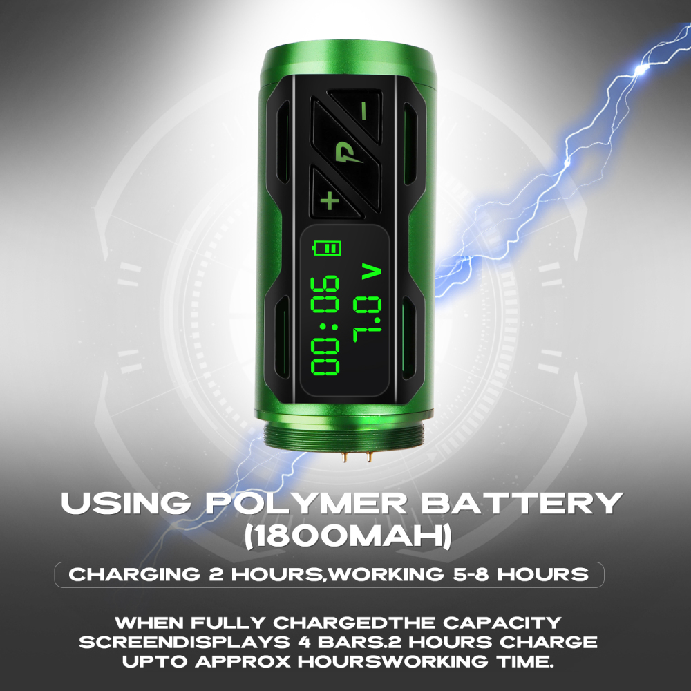 P2 Wireless LED Screen Tattoo Battery Pen