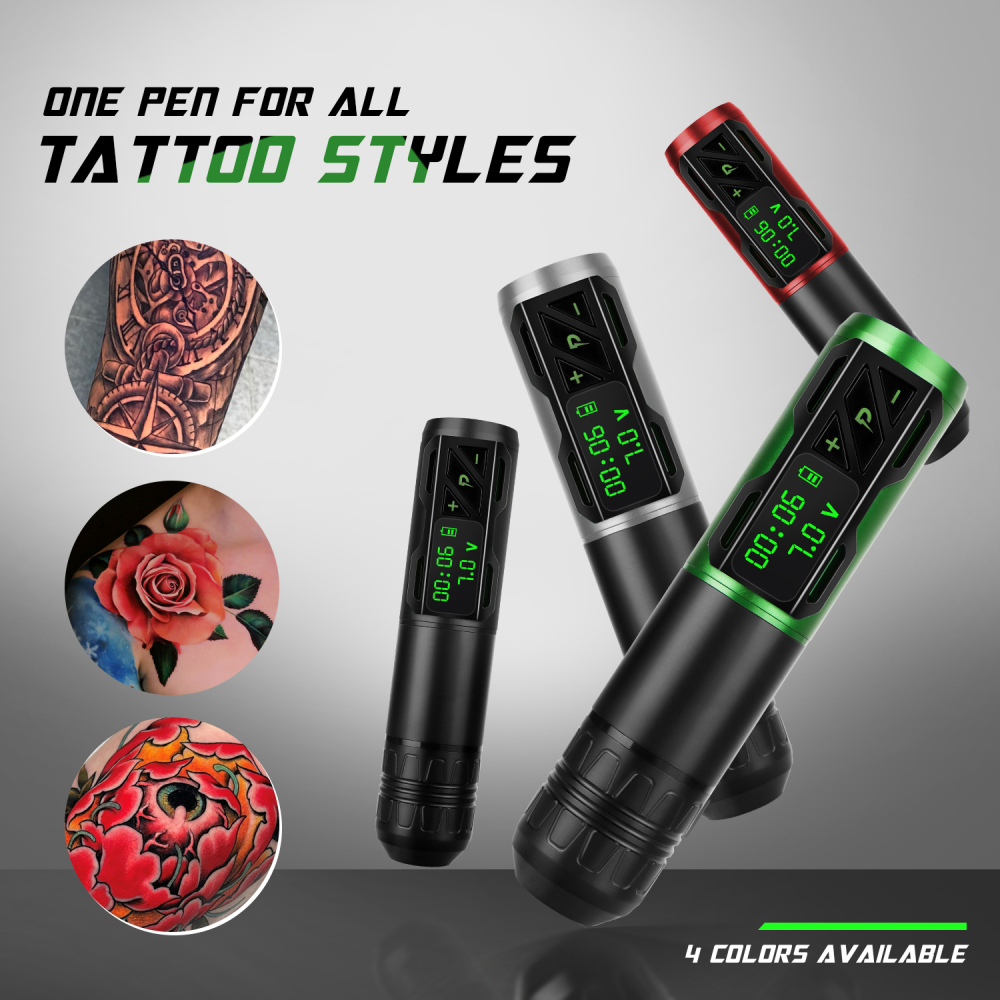 P2 Wireless LED Screen Tattoo Battery Pen