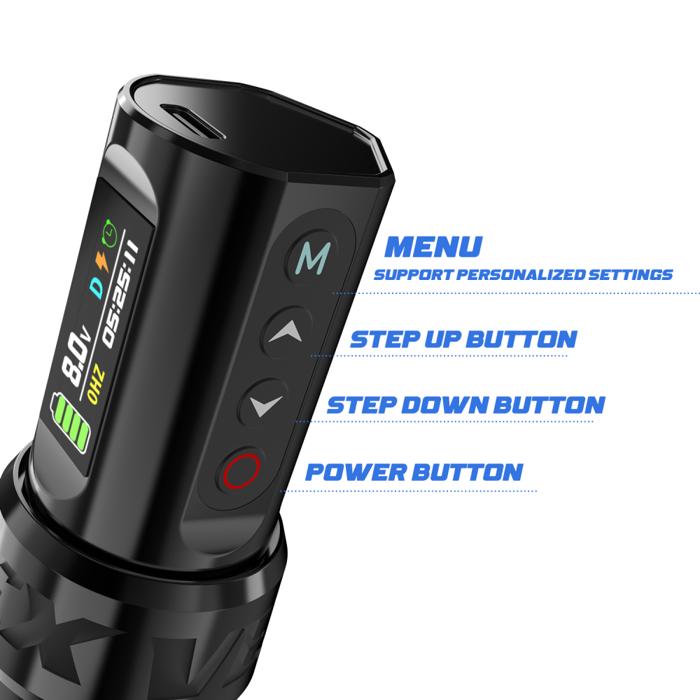 VEX 3.5MM/4.0MM Wireless Battery Tattoo Machine