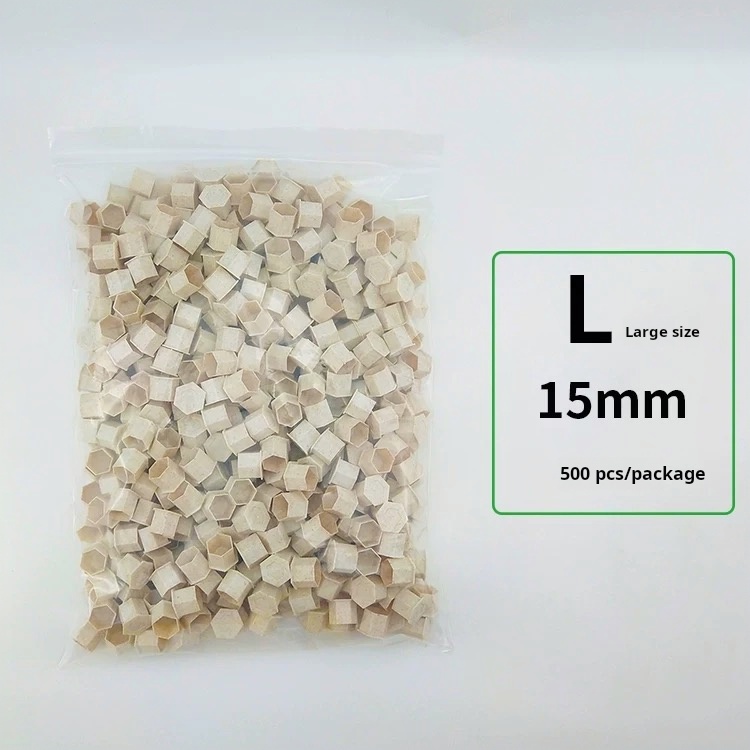 Environmentally friendly wheat straw root biodegradable tattoo ink cup