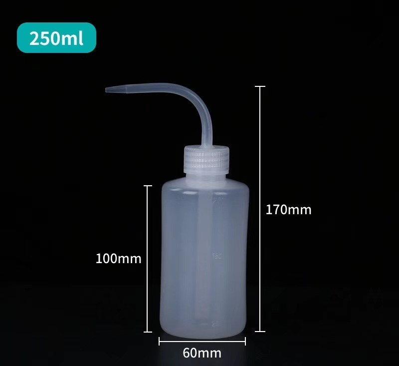 150ML/250ML/500ML/1000ML Pointed Curved Mouth  Squeeze Watering Kettle Long Curved Nozzle Beak Dropper